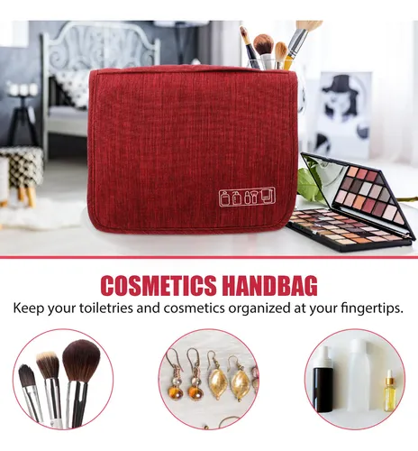 Bolso De Maquillaje Grande Diseño Colgante X2 Piezas
