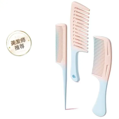 Peine De Dientes Largos Para Cabello Largo De Mujer, Con Col