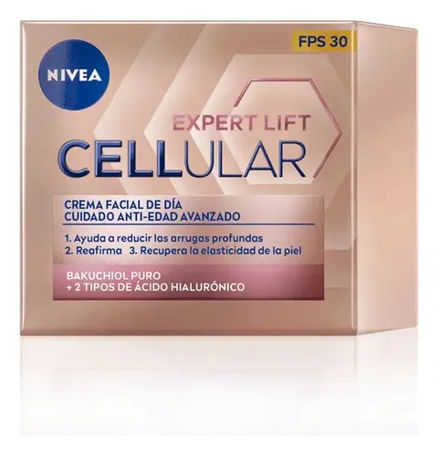 Crema Facial De Día Nivea Expert Lift Cellular Fps 30 50 Ml