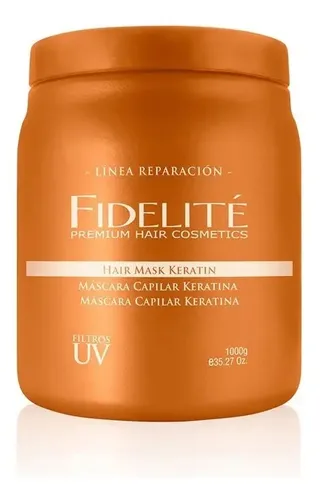 Mascara Capilar Fidelite Keratina Peluqueria Pelo X 1000gr