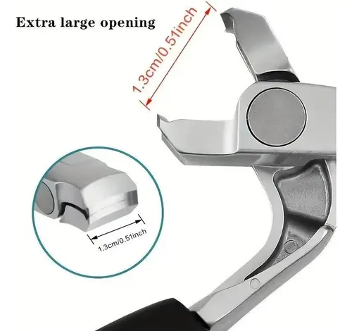 Cortaúñas Ergonómico De Punta Curva