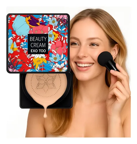 Beauty Cream Exo To Base Polvo Facial Cobertura Total Amazon