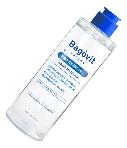 Bagovit Pro Esencial Agua Micelar Desmaquillante 400ml