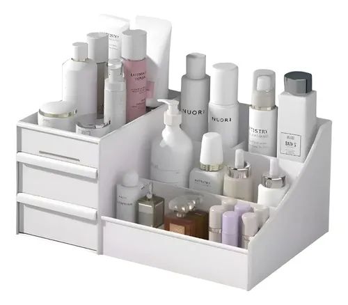 Organizador Maquillajes Escritorio O Baño Con Cajones