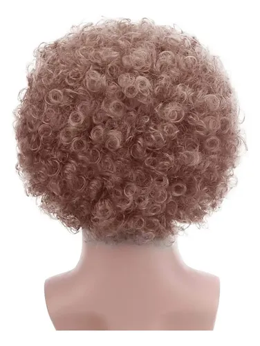 Payaso Sintético Afro Esponjoso De Belleza Sin Peluca Para C