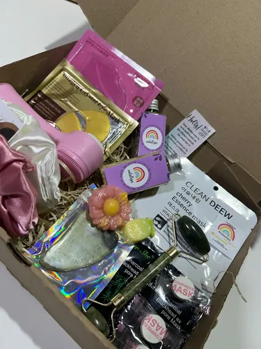Kit Skincare Y Spa Box Mascarillas Sales/jabon Bastón Jade