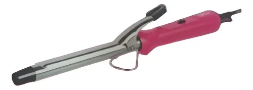 Rizador De Barril Rosa Chicle Dinax Cerámica 30W Modelo PLHCR2214