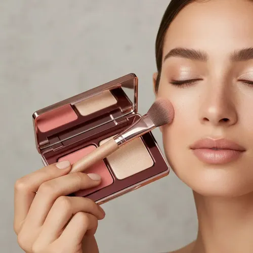 Rubor Crema Natasha Denona Rose Cheek Duo 2 Tonos Rosas