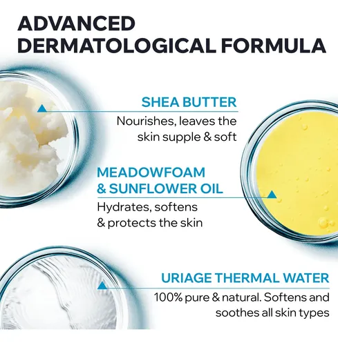Crema Limpiadora Uriage Daily Hidratante Con Manteca De Kari