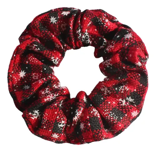 Scrunchie Navidad Accesorio Cabello Niños Y Adultos