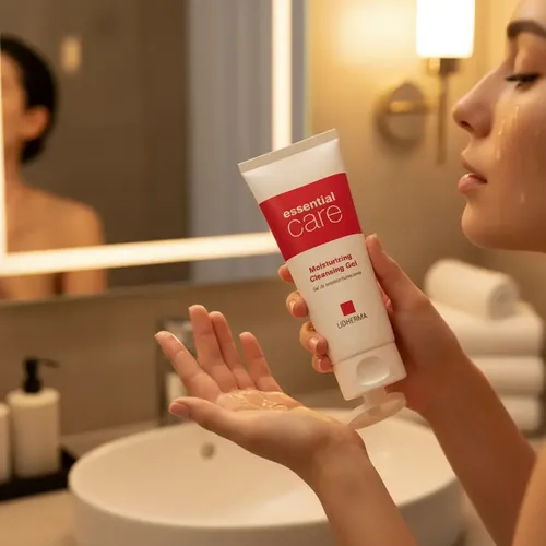 Essential Care Gel Limpieza Humectante De Lidherma X 100gr.