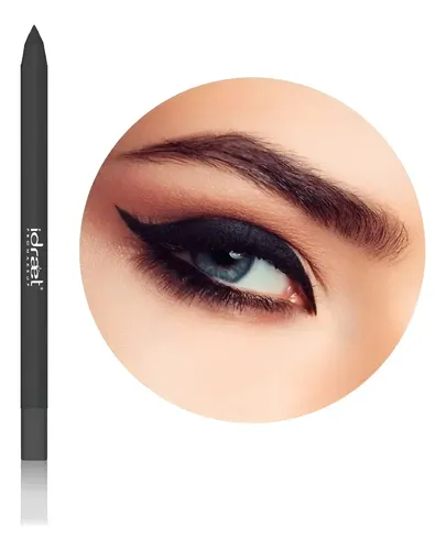 Lapiz Delineador De Ojos En Gel Idraet Waterproof Negro