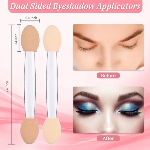 Esponja Desechable Morgles For Aplicar Sombras De Ojos, 50