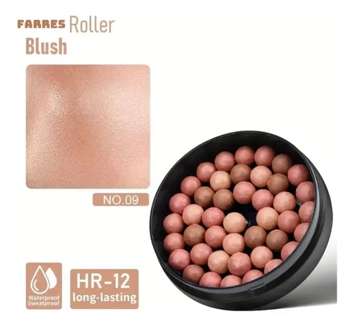 Rubor En Bolas Farres Tornasolado 52g