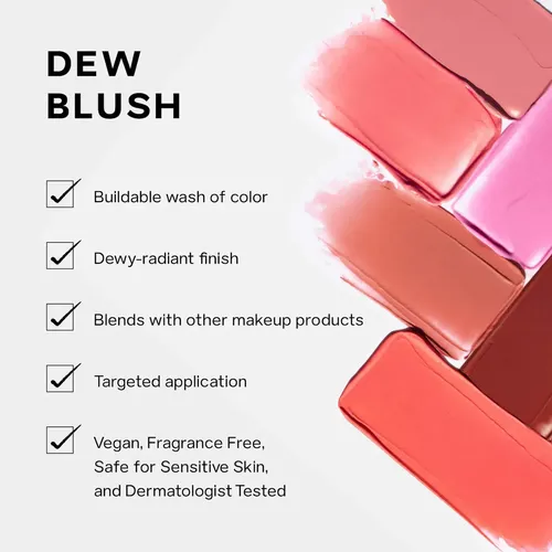 Rubor Liquido Saie Dew Blush Tonos Spicy