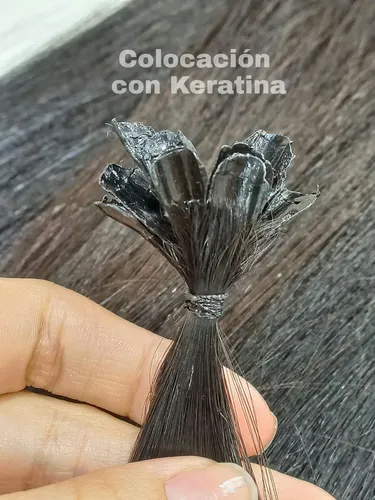 30 Extensiones Cabello Natural 50cm De Largo Color 10