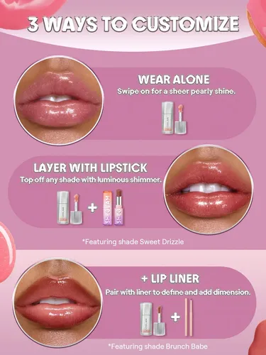 Brillo Labial Sheglam Glass Lock Air Gloss Bananas Foster