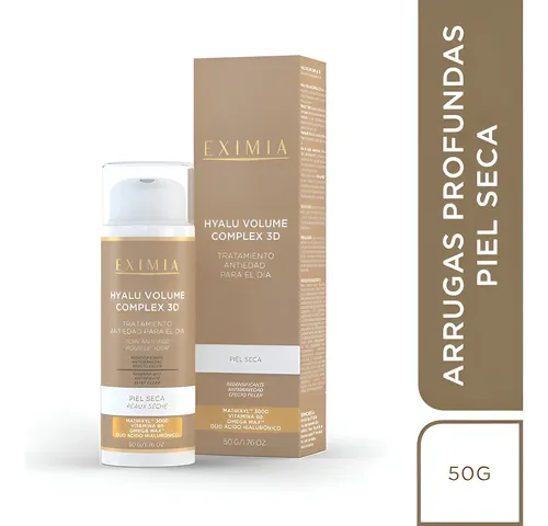 Eximia Hyalu Volume Complex 3d Crema Antiedad Piel Seca 50g