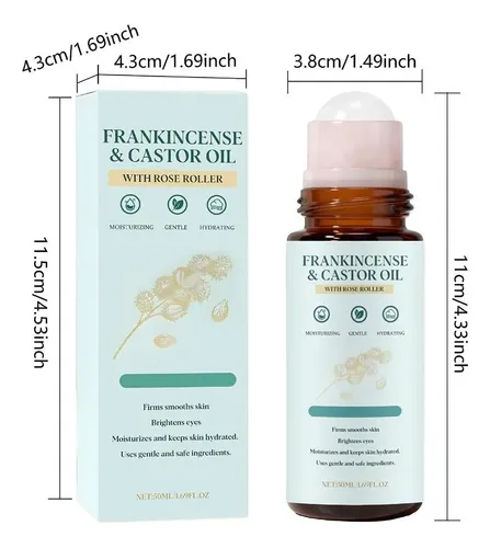 Aceite Orgánico En Rollo De Incienso Y Aceite De Ricino Y Cu