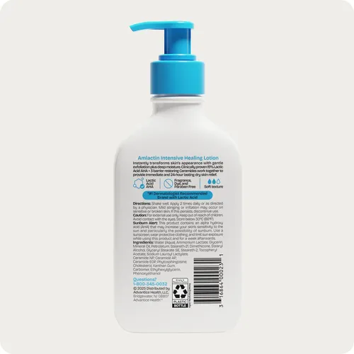 -loción Corporal Curativa Intensiva Con Ácido Láctico Amlactin 15
