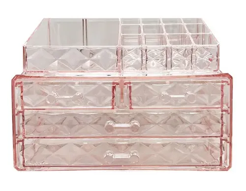 Organizador Para Maquillaje Escritorio Cosmeticos 4 Cajones