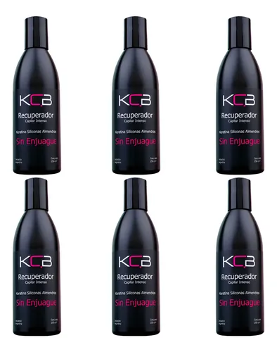 6 Kcb Recuperador Crema Peinar Sin Enjuague
