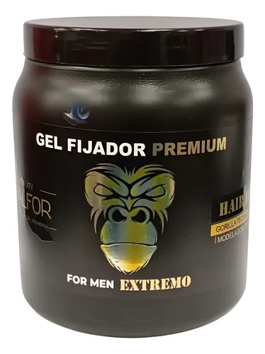 Gel Fijador Extremo Premium Gorila 900g Walfor Ideal Trenzas