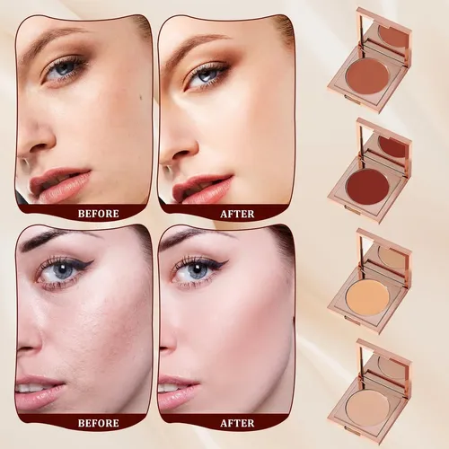 Corrector De Ojeras Voyocuge Cc 10ml Piel Clara Con Brocha