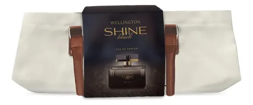 Pack Tote Shine Black Wellington Polo Mujer