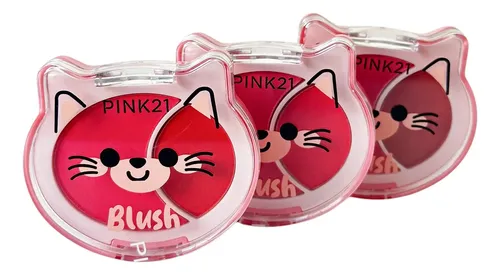 Paleta Rubor Duo Gatito Pink 21 – Happy Cheeks