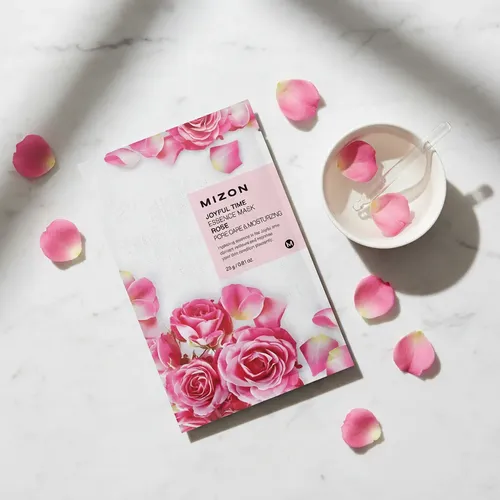 Mascarilla Facial Mizon Rosa Minimiza Poros Hidratacion