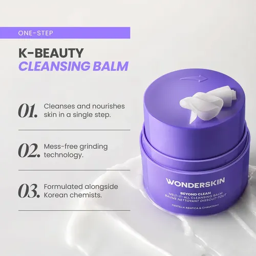 Bálsamo Limpiador Wonderskin Melt-it-all Hidratante Para El