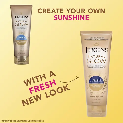 Set Jergens Natural Glow Autobronceador Facial Y Corporal