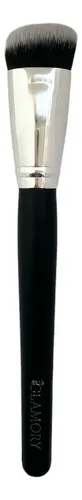 Brocha Biselada Contorno Base Angle Contour Brush 06 Glamory Color Negro