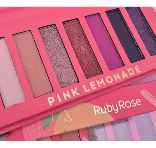Paleta Kit De Sombras De 7 Tonos Pink Lemonade By Ruby Rose