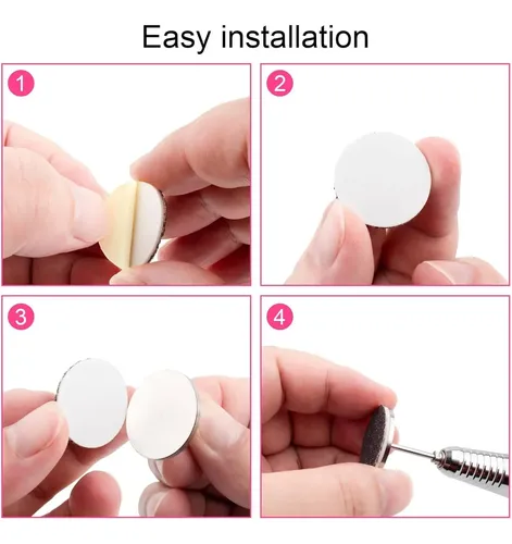 60pcs Poda Disco Para Manicure Y Pedicura De Uñas.