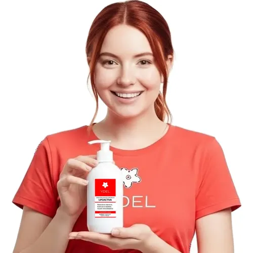 Kit Crema Reductora Lipoactiva Ydel + Masajeador Corporal Fragancia Frutal