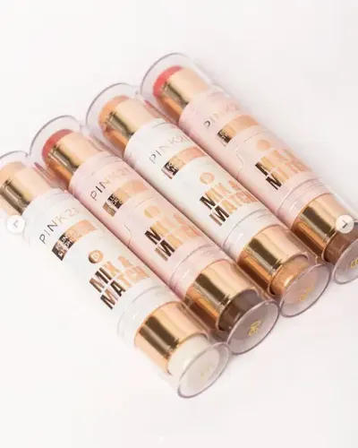 Base + Iluminador 2en1 Mix & Match Split And Combine Pink21