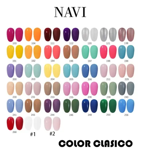 Esmalte Navi Clasico Amarillo