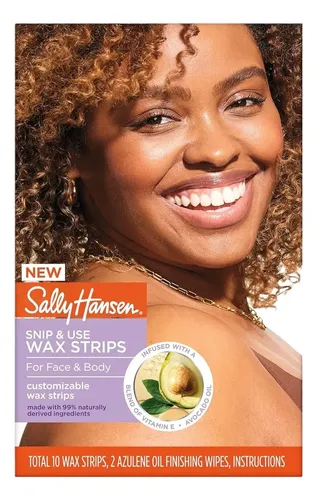 Tiras De Cera Sally Hansen Snip & Use, 10 Unidades