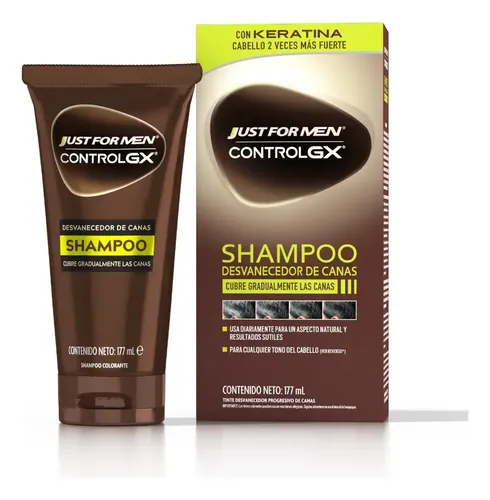 Shampoo Anticanas Just For Men Control Gx 177ml Keratina