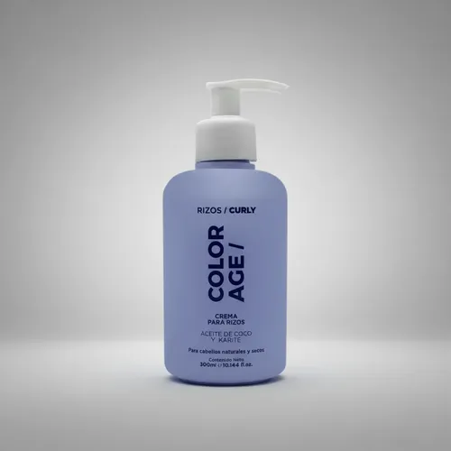 Crema De Peinar Para Rizos Coco Y Karité Color Age X300ml