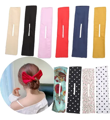 A M 10 Piezas Lazy Buns Hair Bun Maker Bandas De Moda