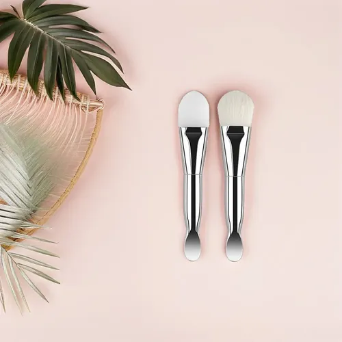 Er Juego De Brochas For Mascarilla Facial De Silicona De 5