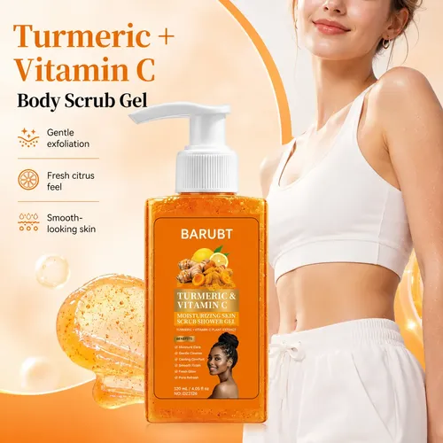 Gel De Ducha Barubt Cúrcuma Y Vitamina C 120ml