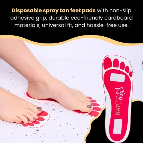 Protectores Desechables Para Pies Spray Tan 120 Pares (240 U