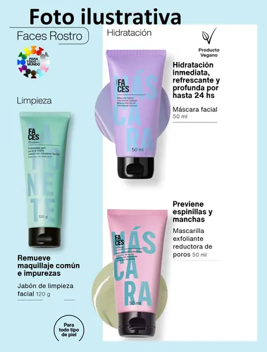 Jabón De Limpieza Facial Faces Natura