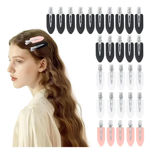 Horquillas De Cabello Sin Costuras, 30 Unidades, Varios Colo