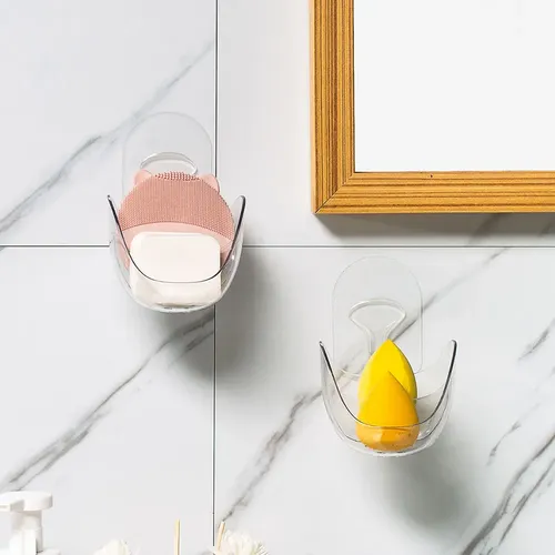 Soporte Portátil Para Esponjas De Maquillaje, 6 Unidades