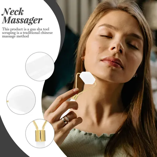 Zxd Rodillo Terapéutico Facial Masajeador Y Gua Sha